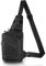 M-Tac Elite Sling Bag - EDC Tactical Crossbody Concealed Carry CCW Chest Pack, Schwarz, Einheitsgröße, Ohne Schlaufen-Panel