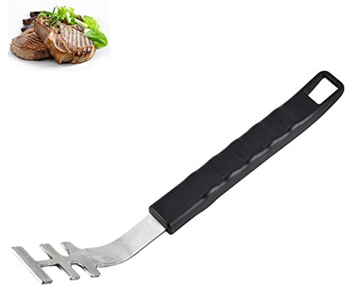 Grillrostheber,Edelstahlkopf Grillrost-Heber,Langer Griff Culinary Modular Grillrostheber,bequemes Anheben von heißen und dreckigen Grillroste,25,7cm,für alle Grills mit Culinary Modular Einsatz