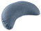 Lotuscrafts Yogakissen Halbmond Shanti - Halbmondkissen - Meditationskissen mit Bezug aus 100% Baumwolle - Yoga Sitzkissen halbmondförmig mit Dinkelfüllung - GOTS Zertifiziert (Marine Blue)