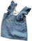 ACMEDE Salopette Bimba con balze, Neonata Jeans Salopette Moda Denim Bretella Vestito Outfit Casual Solido Denim Tuta Gonna con Bretelle e Tasca per Bambina 3-24 Mesi