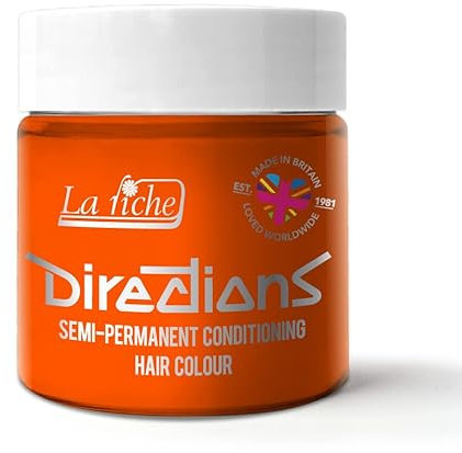 La Riche Directions Semi-Permanent Hair Color 100ml Tub - Fluorescent Orange