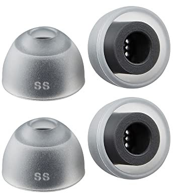 AZLA SednaEarfit MAX ASMR Standard 2 Pairs (SS) - Earbud Tips for Wireless Headphones - Noise Canceling Earbuds Replacement Tips - Eartips Compatible with Sony, Beats, JLab