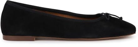 Geox Damen D MARSILEA A Ballet Flat, Black, 37 EU