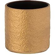 J-Line Übertopf Gatsby - Keramik - Gold - Small