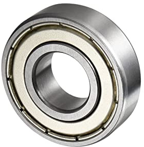 CoCud Rillen Kugellager 6001ZZ Modell 12mmx28mmx8mm Karbonstahl Doppelte Abschirmung Lager - (Anwendungen: für Motor Skateboards Roller Räder)