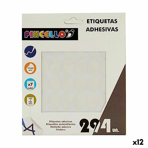 Pincello Etiketten, Standard