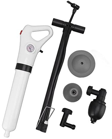 Stantuffo per WC, Stantuffo per WC Draga di Scarico Pneumatica Strumento di Dragaggio Manuale per Lavabo Idraulico del Bagno