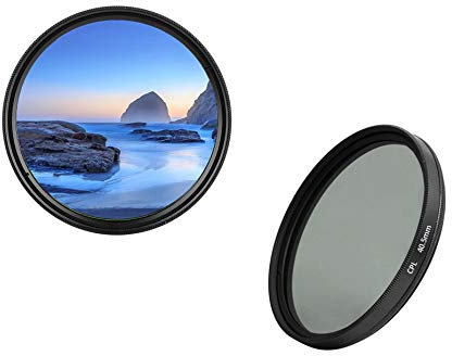 dHD DIGITAL Marken CPL Filter Polfilter 40,5mm Polarisationsfilter 40,5 mm