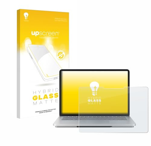upscreen Matte Screen Protector Glass Film compatible with Microsoft Surface Laptop Studio 2 - Anti-Glare, Anti-Fingerprint, 9H Glass Protection