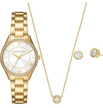 Michael Kors MK4849SET Ladies Lauryn Watch and Jewellery Gift Set