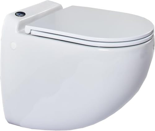 WC mit integrierter Hebeanlage Sani-Wand - Hebeanlage WC - Kleinhebeanlage WC - WC Hebeanlagen - Hebeanlage Keller - perfeckte Lösung CE Zertifizierug