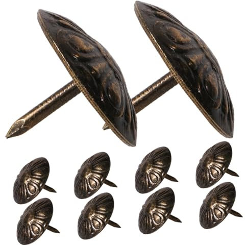 OKUMEYR 50pcs Picture Tacks for Upholstery Decorative Nails Furniture Upholstery Tacks Bubble Nail Sofa Decoration