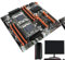 Placa base de juegos de computadora, placa base CPU computadora,X99 256GB CPU placa base doble canal PC placa base | Madres de ordenador USB 3.0, placa base DDR4 para computadora