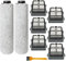 Compatibile con TINECO Compatibile con iFloor 3 / Floor One S3, Lavapavimenti Senza Fili, Aspirapolvere Portatile, Spazzola a Rullo Morbido, Filtro Hepa, Accessori di Ricambio (Set 2)(4 Filters)