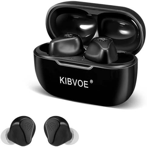 Hearing Amplifier for Adults and Seniors Rechargeable with Intelligent Noise Reduction Volume Control Comfort Invisible Portable Charging Case,Three Modes and Five Levels of Volume Adjustment