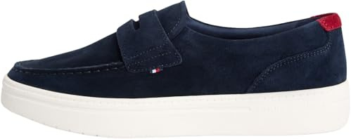 Tommy Hilfiger Herren Modern Light Hybrid Suede Loafer Fm0fm05786Halbschuhe