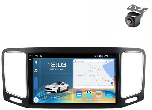 Android 15 Car Radio para VW Volkswagen Sharan para Seat Alhambra 7N 2010-2022 NAVEGACIÓN GPS con Pantalla Táctil 9 Pulgadas Reproductor Multimedia Autoradio Carplay Android Auto (Y8 8Core 4+64G 2K)
