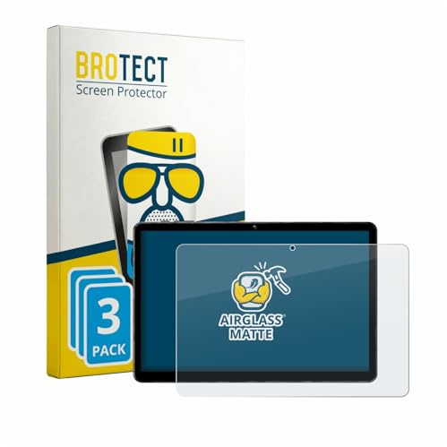 BROTECT Entspiegelungs Schutzglas für Mentume K50 10.1 (3 Stück) Schutzfolie Glas Matt [Extrem Kratzfest 9H, Anti-Reflex, Anti-Fingerprint]