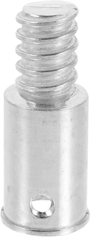 USHOBE Aluminiumlegierung Gewindeende für Besenstiele, 25mm, 1 Stück