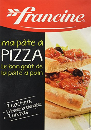 Francine Préparation pour pâte à pizza 510 g - Lot de 5