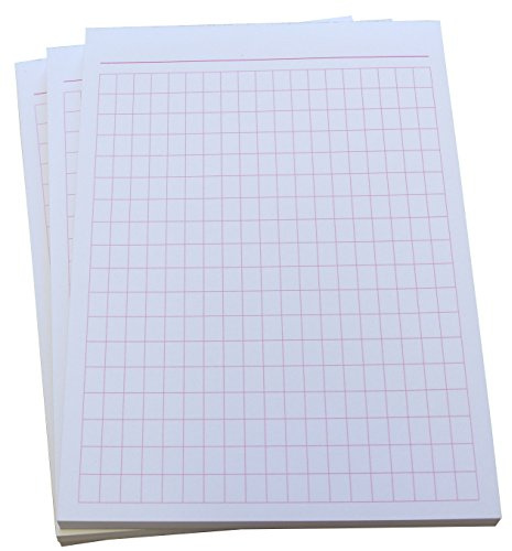 Druckerei Scharlau Notizblock - rautiert in PINK - 50 Blatt - Staffelpreise verfügbar - DIN A6 Format (22391)