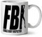 Wellcoda FBI Beleidigend Scherz Komisch Keramiktasse, Polizei - 11 oz Tasse - Großer, Easy-Grip-Griff, Zwei-seitiger Druck, Ideal für Kaffee- und Teetrinker