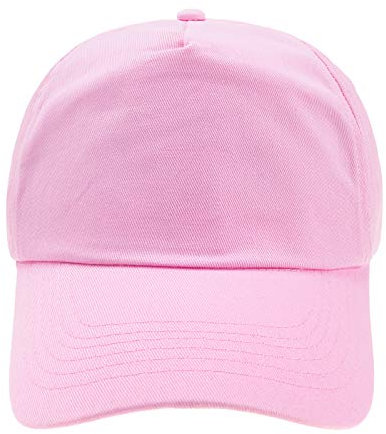 4sold Junior 100% Baumwolle 5 Panel Cap Unisex Jungen Mädchen Mütze Baseball Cap Hut Kinder Kappe Snapback Baseballcap Kappe Einfarbig Sonnenschutz Sonnenhut Basecap Einstellbar Baseballkappe Kinder