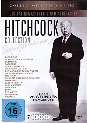 Alfred Hitchcock Collection ( 18 Meisterwerke des großen Alfred Hitchcock ) [Digital Remastered & Neu Abgetastet] [7 DVDs]