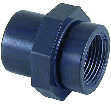 PVC - U Übergang Muffe x IG 63-50mm x 2 PN10