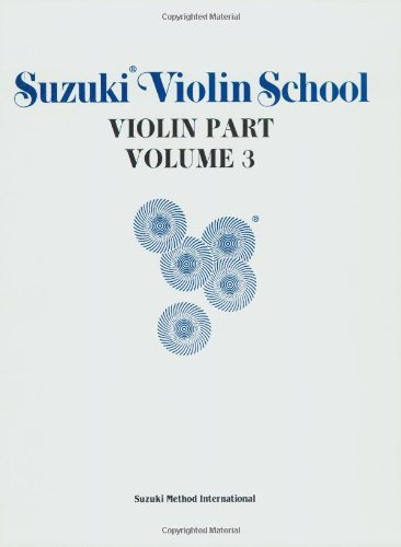 Suzuki Violin School: Violin Part Volume 3 by Alfred Music (1994-11-01)
