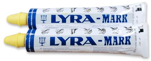 MARQUEURS A BILLE JAUNES - LOT 2 MARQUEURS PEINTURE PERMANENTS