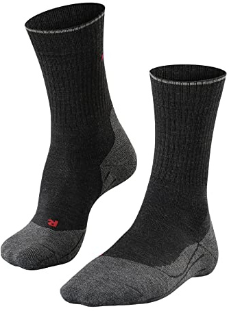 FALKE Herren TK2 Wool Silk Wandersocken mittelstarke Polsterung antiblasen