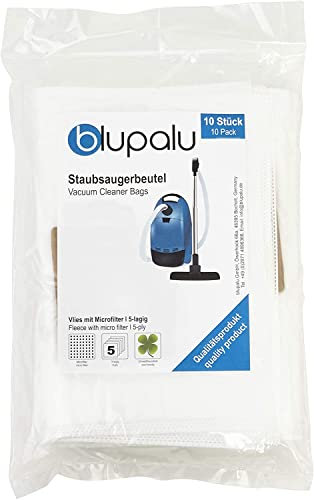 blupalu I Staubsaugerbeutel für Staubsauger Quigg Qu110 Qu 110 | Qu 110 Eio I 20 Stück