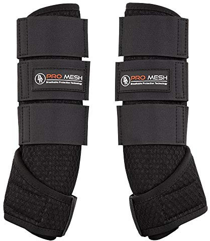 Bieman Fesselkopf Gamaschen Pro Mesh Flex | schwarz | Gr. M