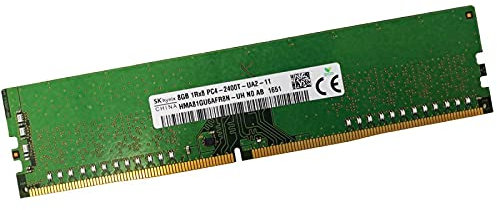 Hynix 8 GB RAM HMA81GU6AFR8N-UH DDR4 DIMM PC4-19200U 2400Mhz 1Rx8 1.2V CL17