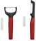 KitchenAid Universal Y- und Euroschäler-Set, 2-teilig, Empire Red