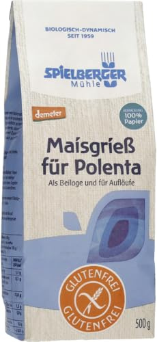 Bio Polenta (Maisgrieß), glutenfrei, demeter 2 x 500 g