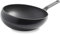 BK Wokarang Wokarang Wok en céramique sain de 30 cm avec poignée en acier inoxydable, passe au four et au barbecue jusqu'à 160 °C, durable et professionnel, passe au lave-vaisselle, sans PFAS, noir