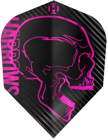 Harrows Rage Pink NO6 - Dart Flights