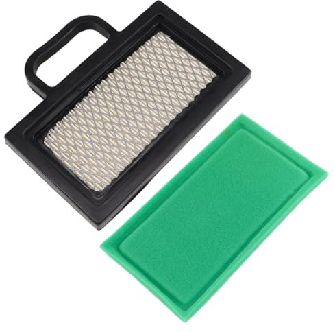MCHNIC Filtre à air avec préfiltre pour Briggs & Stratton Intek Extended Life Serie V-Twin 18-26 CV Moteur tracteur tondeuse remplace 499486 499486S 698754 273638 273638S