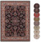 Teppich Boss - Design Kurzflor Orient Teppich Zabul orientalisch Perser Look, Farbe:schwarz, Größe:160x220 cm