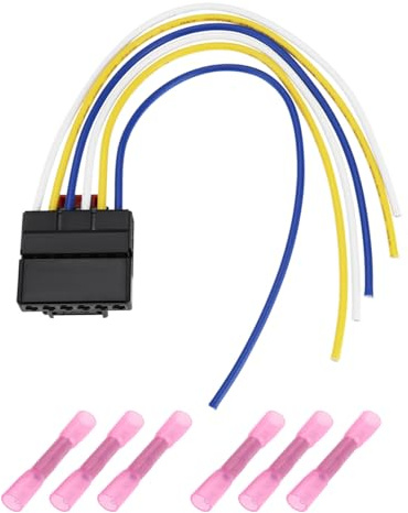 VGOL Connecteur de Faisceau de Câbles de Contact de Feu Arrière de Voiture à 6 Broches 1SL945257 1SL945095F Compatible avec Volkswagen La Prise de Connecteur étanche électrique Automobile