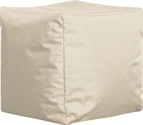 Sitting Point Sitzsack Scuba Cube 40x40x40cm beige