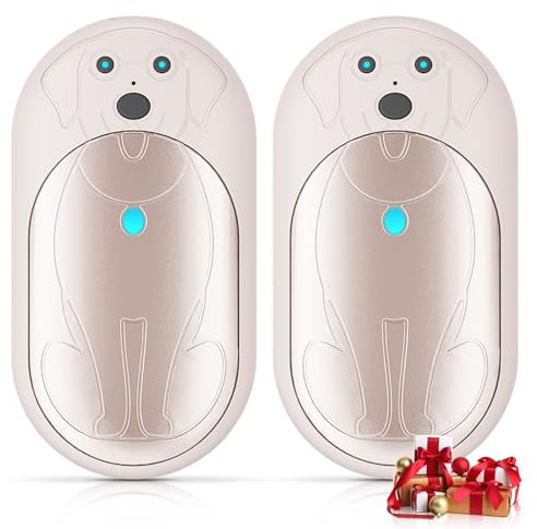 Lepwings Handwärmer Elektrisch, 2er-Pack, 6000 mAh Taschenwärmer Wiederverwendbar mit 3 Modi, 20 Stunden Lang Anhaltende Wärme, Tragbarer USB-Aufladbarer Handwärmer für Outdoor im Winter