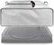 Kingshion Plattenspieler-Staubschutz, Plattenspieler-Schutzhülle kompatibel mit SL-Q300/SL-B250/SL-B260/SL-BD20/SL-BD27/SL-BD35/SLD-20/SL-PC11/SL1200/SL1210 Pioneer PLX 1000-Hellgrau