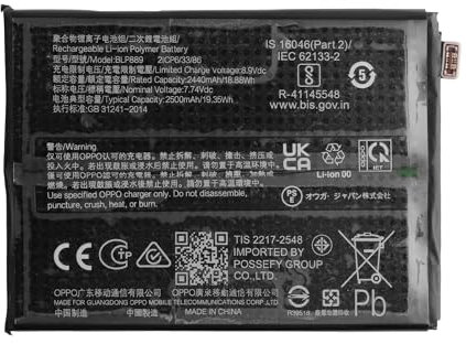 Duotipa 2440mAh Neu Ersatzakku BLP889 Kompatibel mit Oppo Find X5 Pro akku mit Reparatur Werkzeugsatz