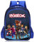 JXBBAAC Robllox Mochila Infantil, Mochilas Escolares Mochila de Dibujos Animados 3D Estampado Bolsas de Escuela Mochila Resistente al Agua Informal Mochila Aire Libre Multifuncional para Niños (Azul)