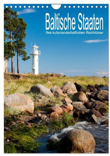 Baltische Staaten - Ihre kulturlandschaftlichen Reichtümer (Wandkalender 2026 DIN A4 hoch), CALVENDO Monatskalender: Bilder von den faszinierenden ... Estland, Lettland und Litauen (CALVENDO Orte)
