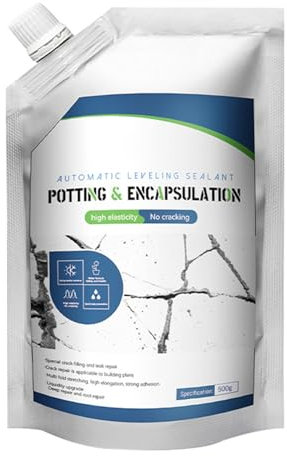 ésif De Réparation De Béton - Crack Seals Colling Glue, Fast Sèche En Béton De Remplissage | Scellant À La Vente À Haute Performance De 500 G Avec Une Flexibilité De Qualité Industrielle, Scellant