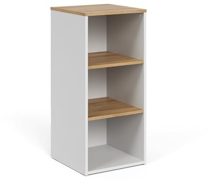 Vicco Midischrank Viktor, Weiß/Artisan, 40.2 x 88.2 cm | zur Wandmontage für zusätzlichen Stauraum im Bad